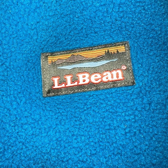 LL Bean Men’s 1/2 zip fleece pullover size xl - Picture 2 of 5